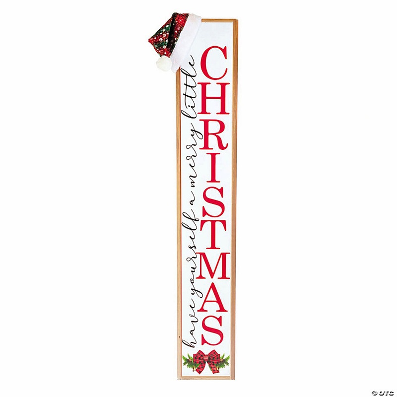 4 Ft. Have Yourself a Merry Little Christmas Porch Sign