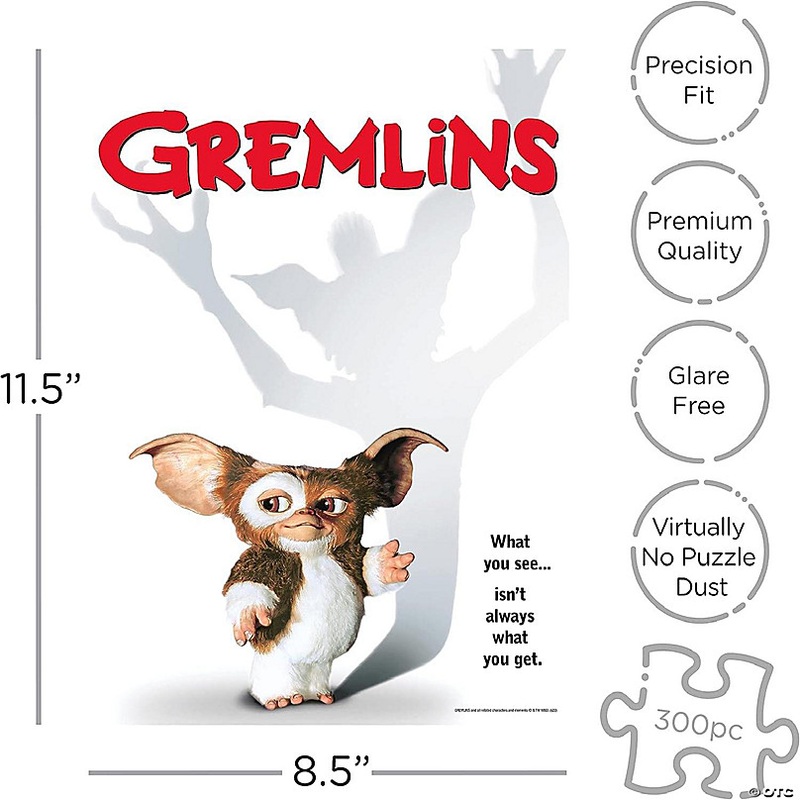 Gremlins 300 Piece VHS Vuzzle Jigsaw Puzzle