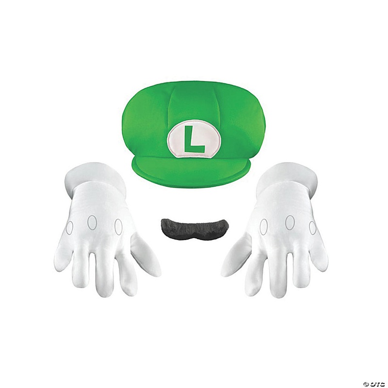 Kids Super Mario Bros. Luigi Accessory Kit
