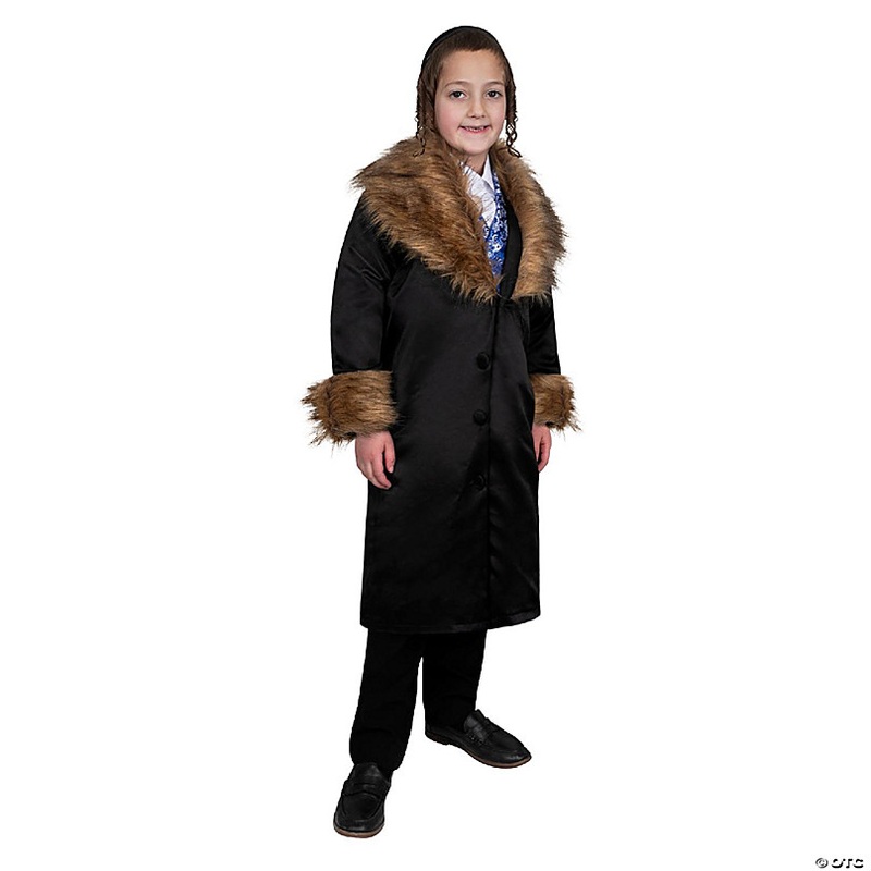 Rabbi Coat with Fur - Kids Size T4