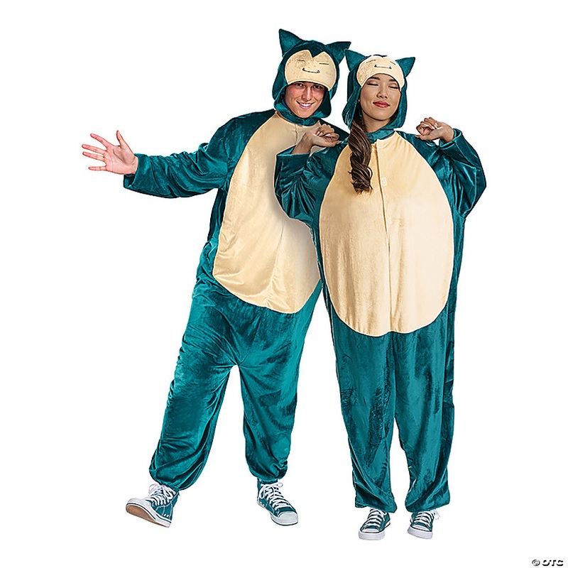 Adults Classic Pokmon Snorlax Costume - XS/Small 30-36