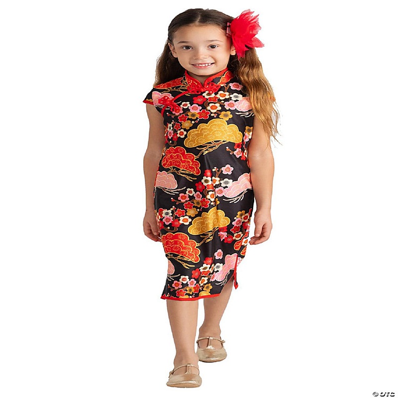 Chinese Girl Costume Set - Kids Size M