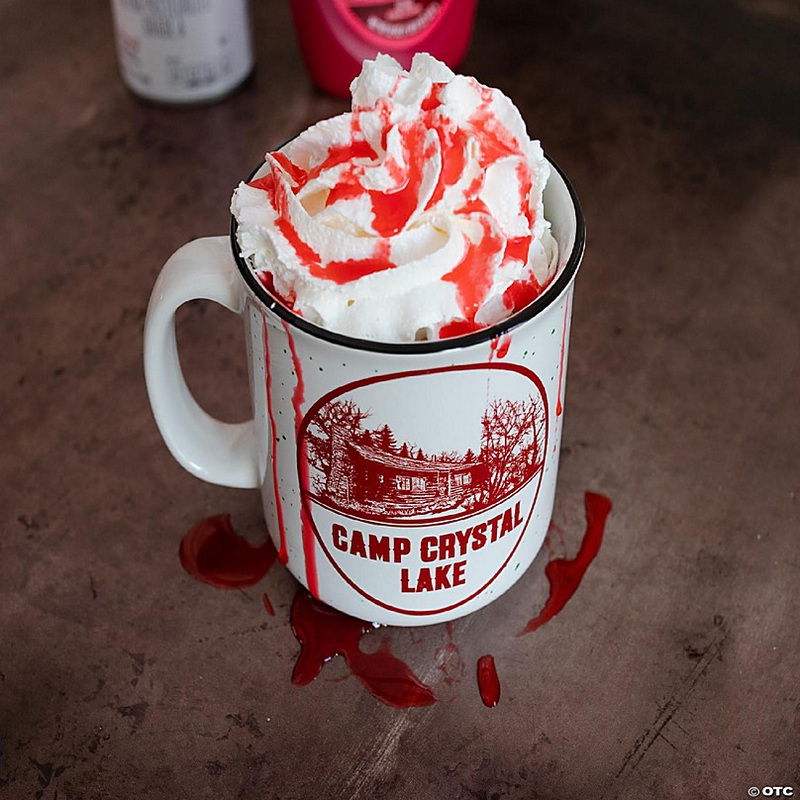 Friday the 13th Camp Crystal Lake Ceramic Camper Mug  Holds 20 Ounces