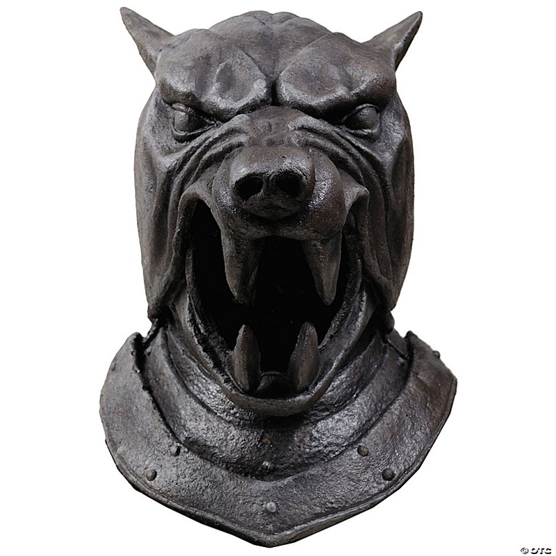 Game Of Thrones The Hound Helmet Overhead Latex Mask - One Size