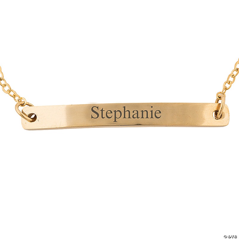 Goldtone Bar Bracelet