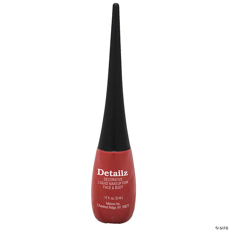 Mehron Detailz Fine Tip Liquid Makeup Red