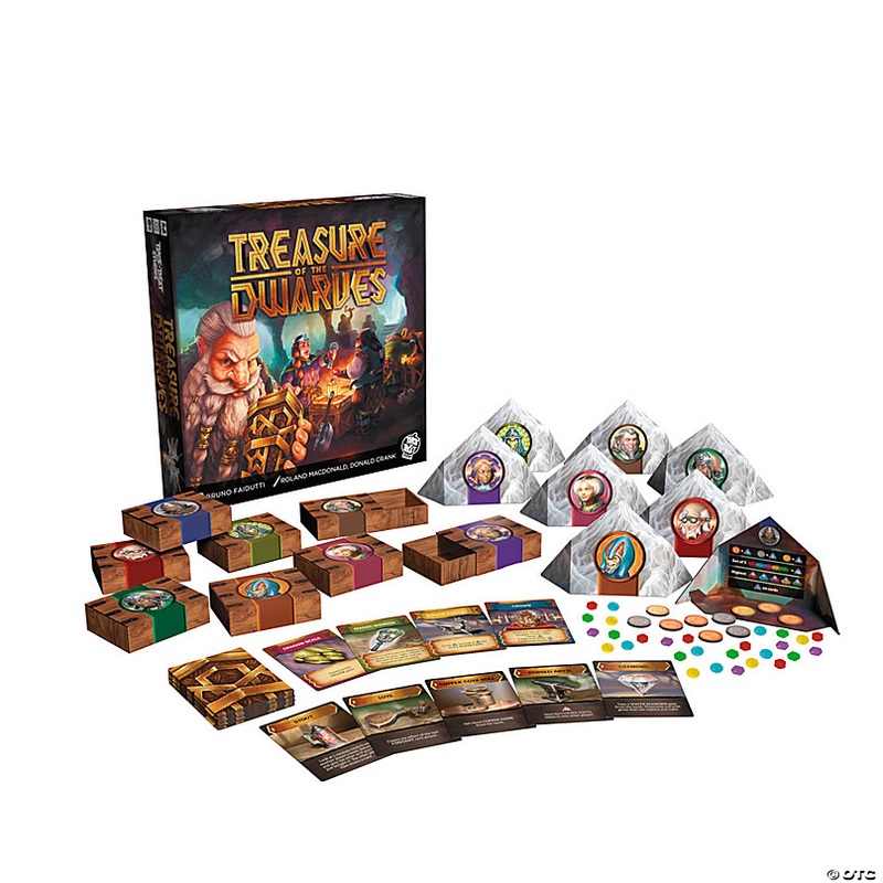 Treasure of the Dwarves Board Game for 3-8 Players