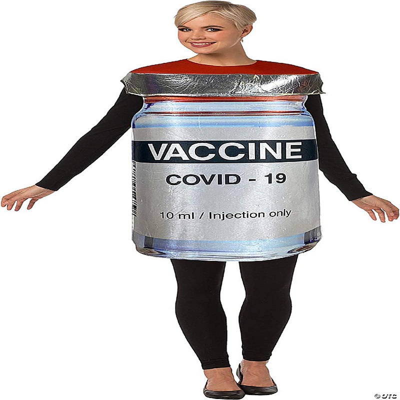 Vaccine Bottle Adult Costume  One Size