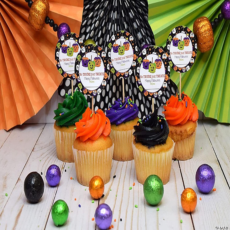 AmandaCreation Spooky Candy Apple Envelope Seals 40pc.