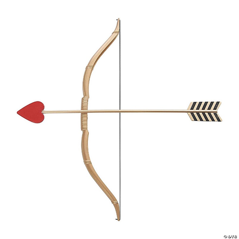 Mini Bow and Heart Arrow Adult Costume Accessory