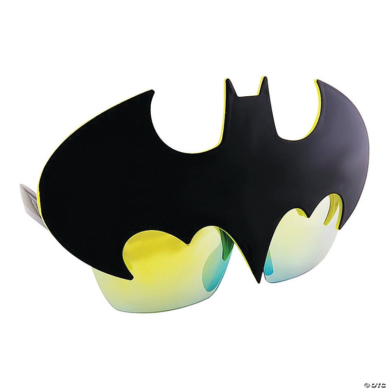 Sun-Staches Batman Symbol Sunglasses - 1 Pc.