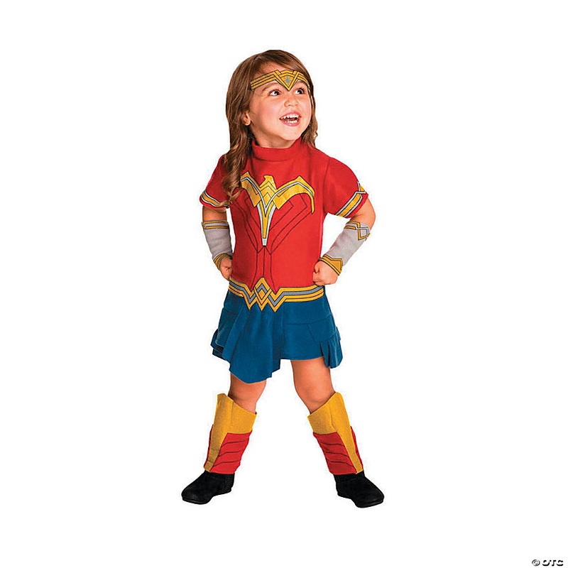 Toddler Girls Wonder Woman Costume Romper