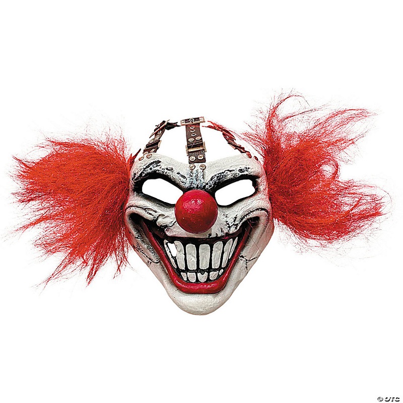 Twisted Metal Sweet Tooth Overhead Plastic Mask - One Size
