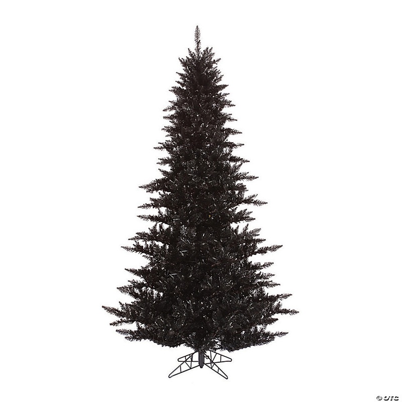 Vickerman 5.5' Black Fir Christmas Tree - Unlit