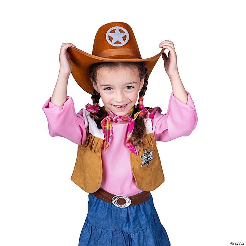 Western Cowgirl Costume - Kids S