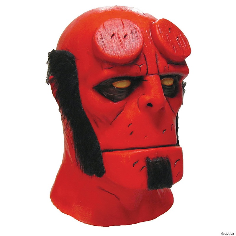 Adults Comic Book Quality Hellboy Mask