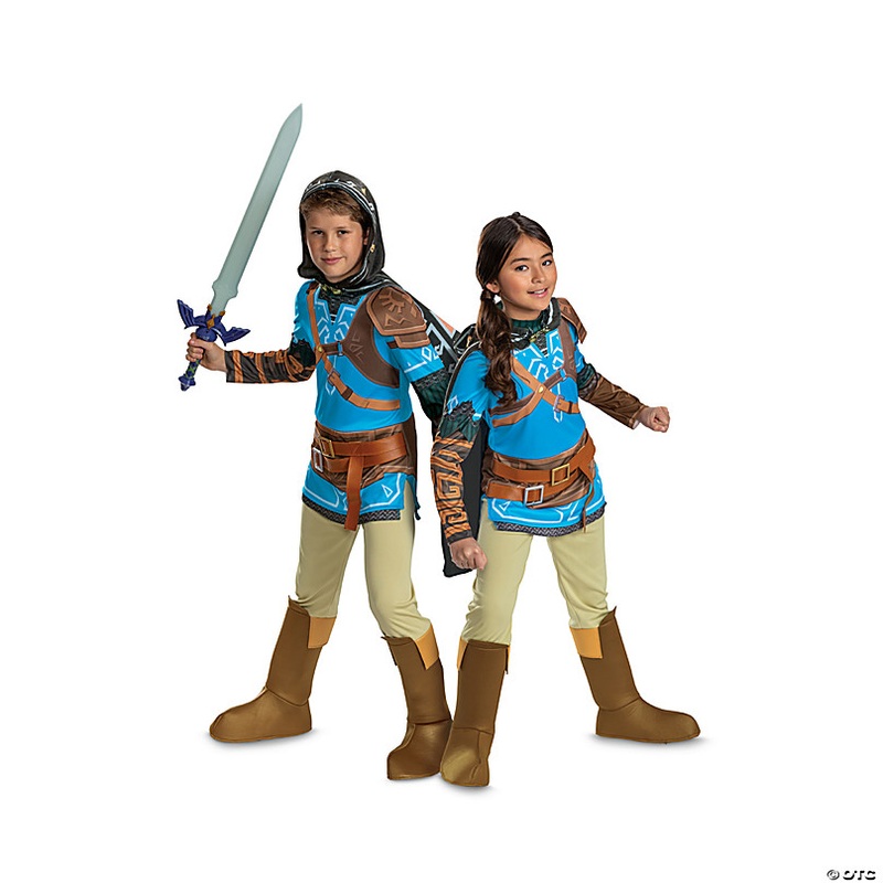 Kids Deluxe Legend of Zelda: Tears of The Kingdom Link Costume - Large 10-12