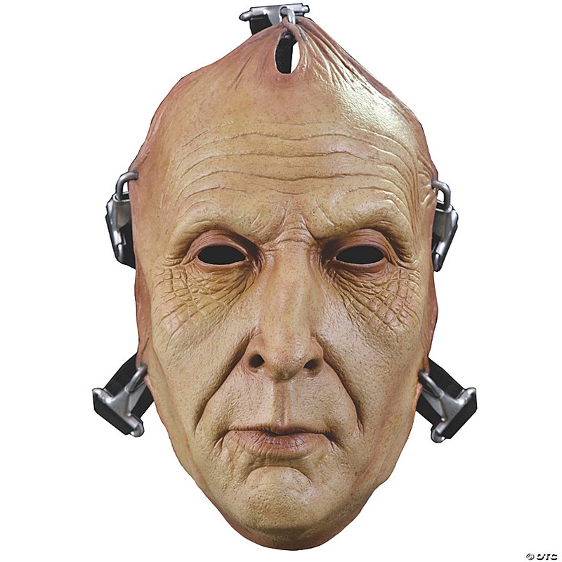 Saw Jigsaw Death Latex Face Mask with Elastic Band & Metal Hooks