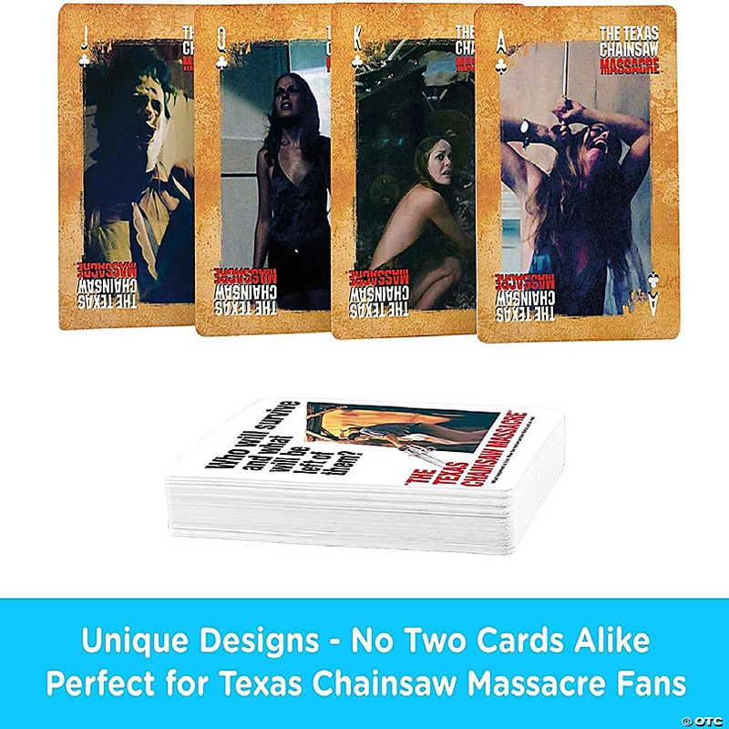 Texas Chainsaw Massacre Playing Cards