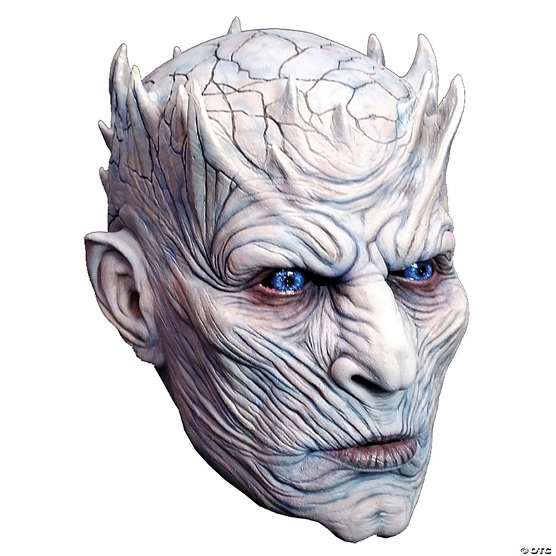Adults Game Of Thrones Night King Overhead Latex Mask - One Size