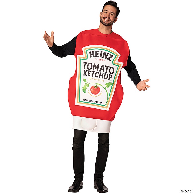 Adults Heinz Ketchup Squeeze Bottle Costume