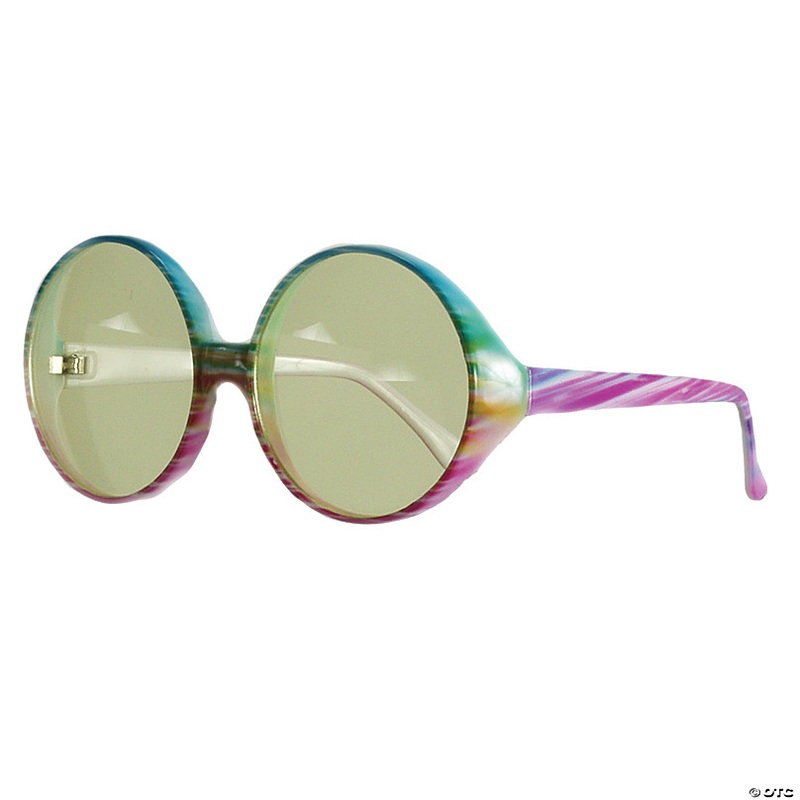 Adults Hippie Glasses - 1 Pc.