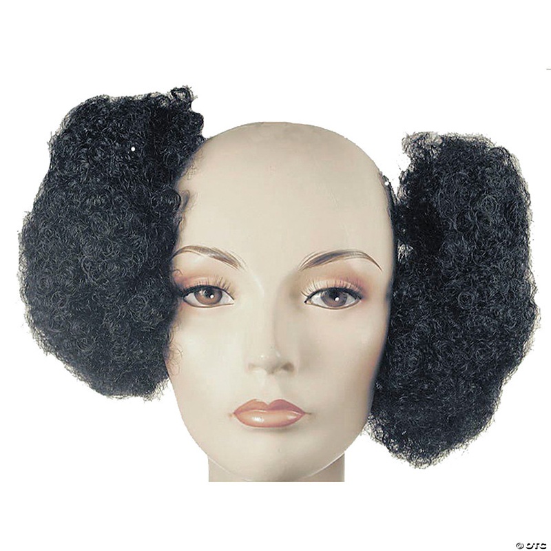Black Afro Puffs Wig - Set of 2