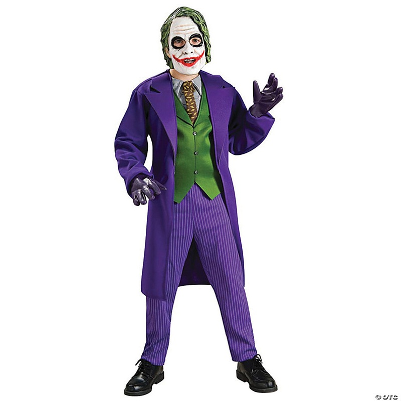 Boy's Deluxe Batman Joker Costume - Small