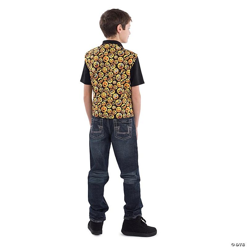 EMOJI PRINTED VEST - KIDS S
