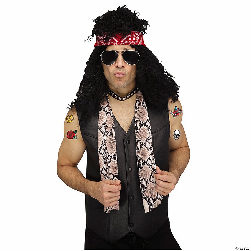 Instant Kit 80s Rocker Multicolor Costume Accessories