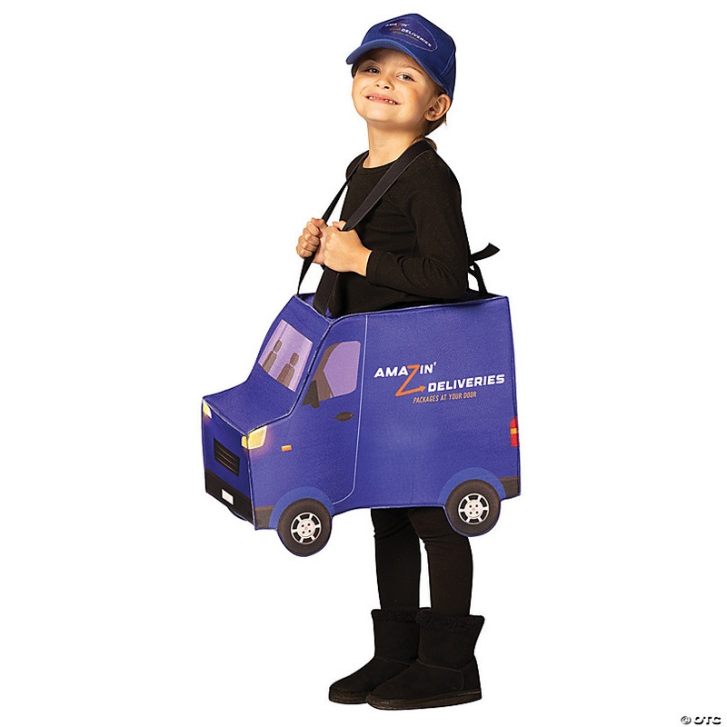 Kids Amazin Deliveries Truck Costume - Small 3-6