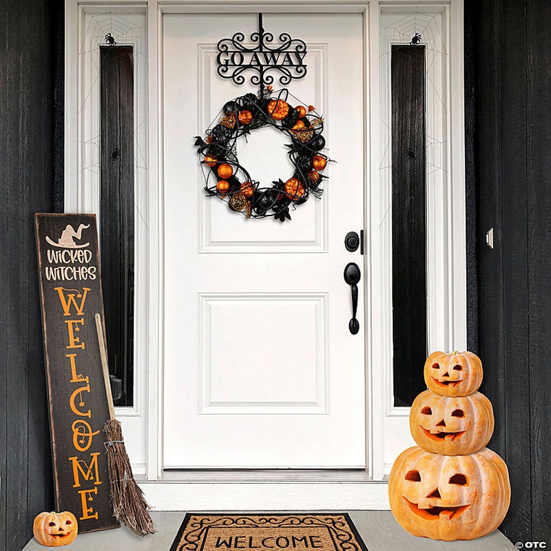 National Tree Company 17 in. Go Away Wreath Hanger