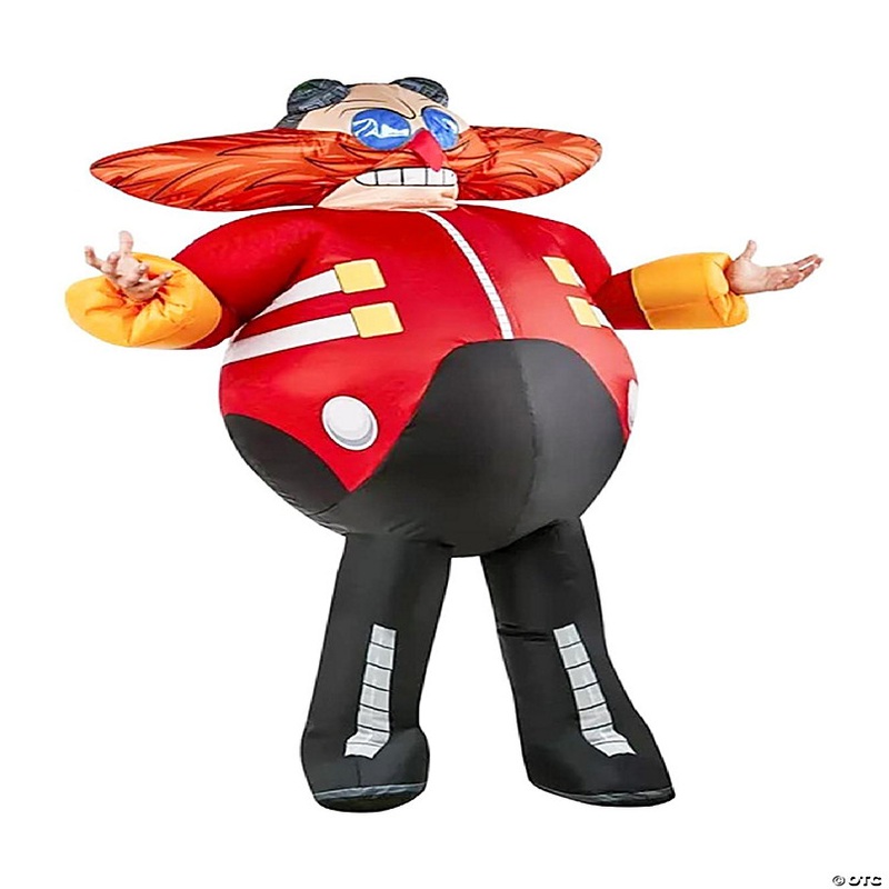 Sonic the Hedgehog Doctor Eggman Adult Inflatable Costume  One Size