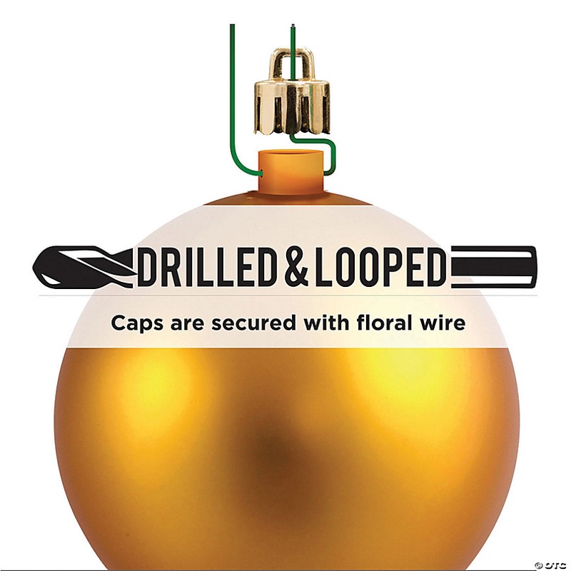 Vickerman Shatterproof 6 Lavender Durian Glitter Ball Christmas Ornaments, 4 per Box