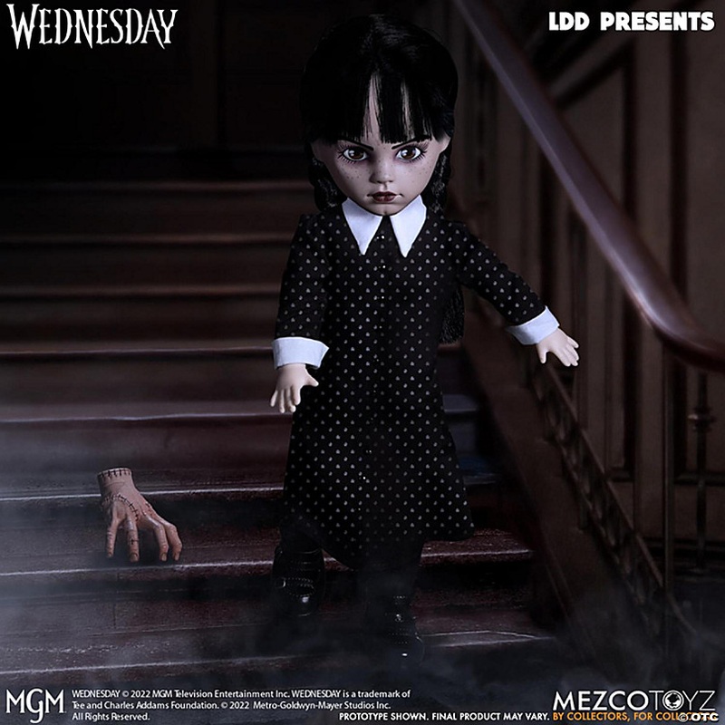 Addams Family Living Dead Dolls Presents Wednesday