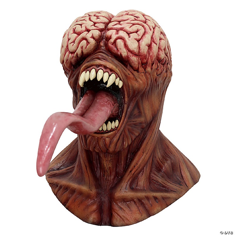 Adults Deluxe Resident Evil Licker Overhead Mask - One Size