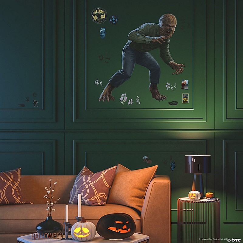 Classic Monsters The Wolfman Giant Peel & Stick Wall Decals by RoomMates