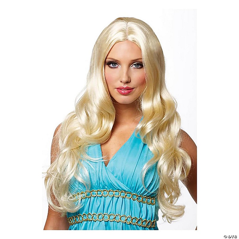 Goddess Adult Blonde Costume Wig