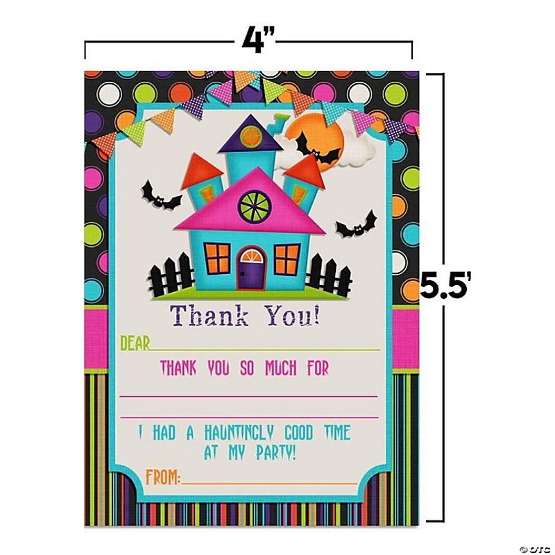 Haunted House Thank You 20pc. by AmandaCreation