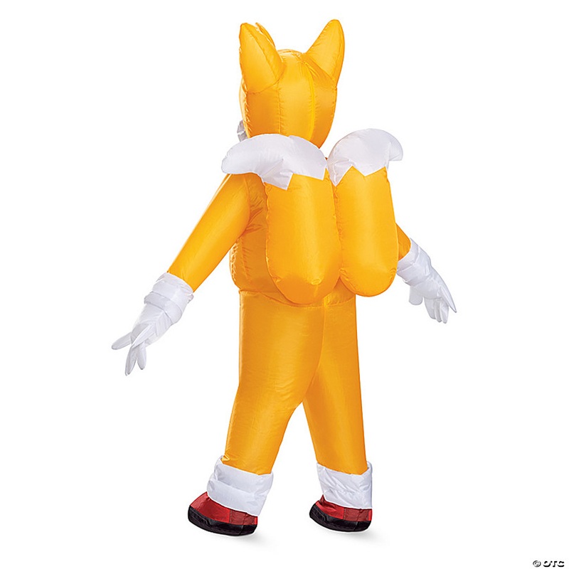 Kids Inflatable Sonic the Hedgehog 3 Miles Tails Prower Costume