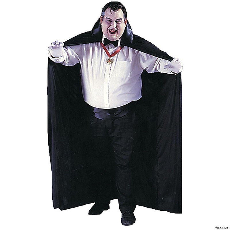 Mens Big & Tall Cape Costume