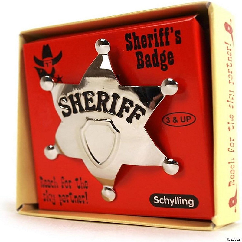 Schylling Toys Little Law Man Badge #LMB