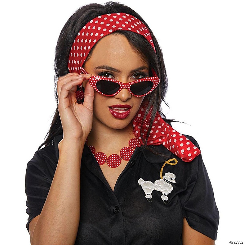 1950's Inspired Women's Costume Accessory Kit