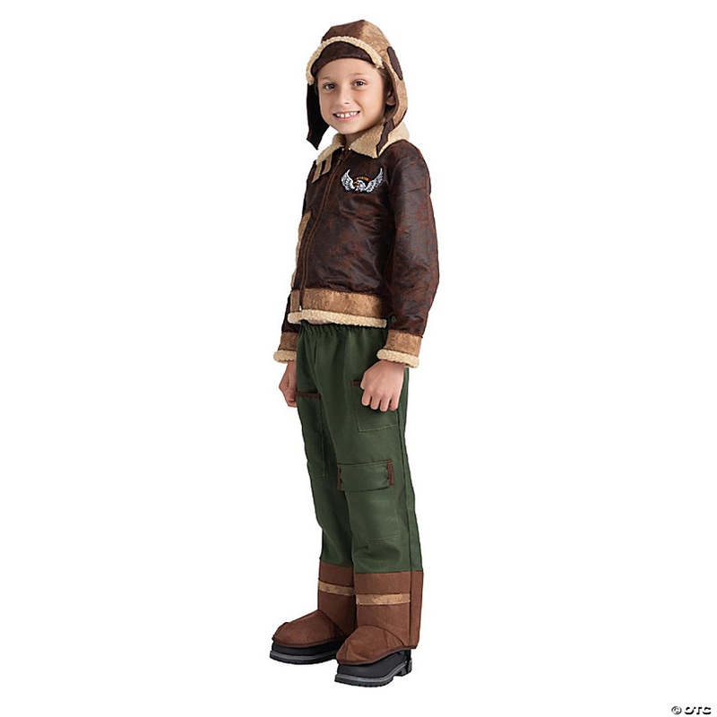 Aviator Costume Kids Size T4