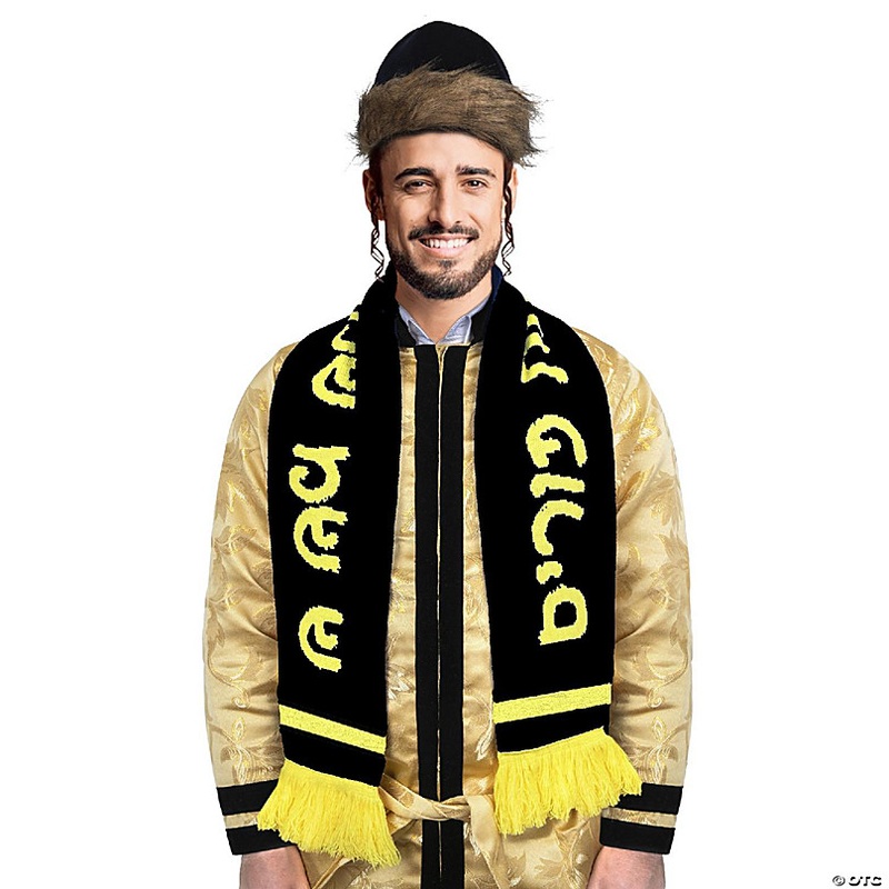 Black Purim Scarf - Kids & Adults