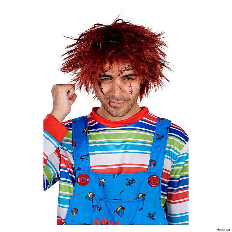 Evil Doll Adult Costume Wig  One Size