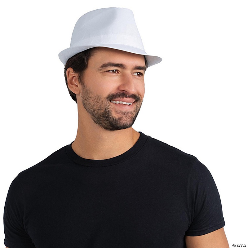 Fedora Hat - White
