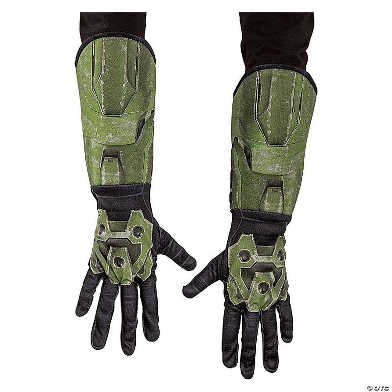 HALO Infinite Master Chief Child Deluxe Costume Gloves  One Size