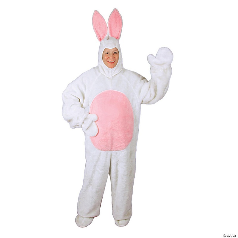 Kids White Bunny Suit Costume - Small