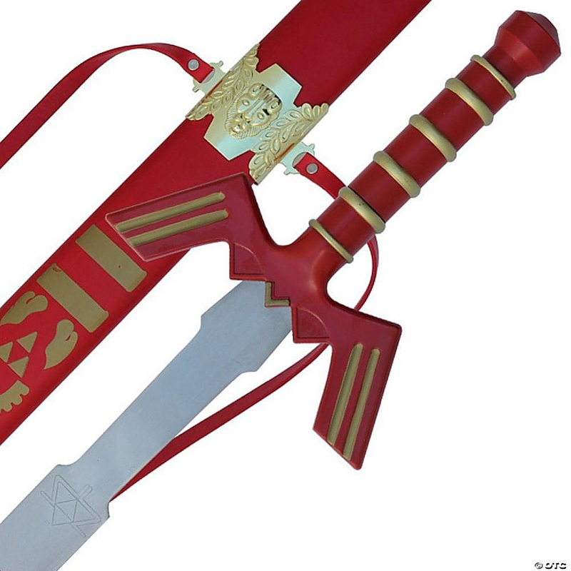 Legend of Zelda 36 Twilight Shadow Master Metal Sword Replica, Red